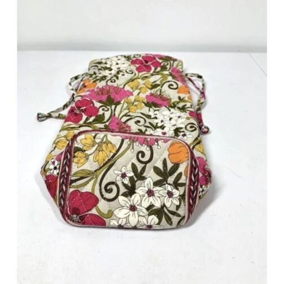 Vera Bradley Tea Garden Cheers To You Wine Bottle Drawstring Gift Bag RETIRED - Picture 5 of 5